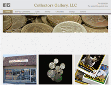Tablet Screenshot of collectorsgalleryllc.net